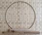 Preview: DIY Aufsteller Holzständer Holzklötzchen mit Loop Ring 25 cm